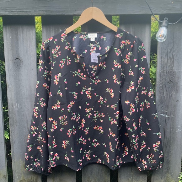 J. Crew Tops - NWT. J. Crew Floral Blouse